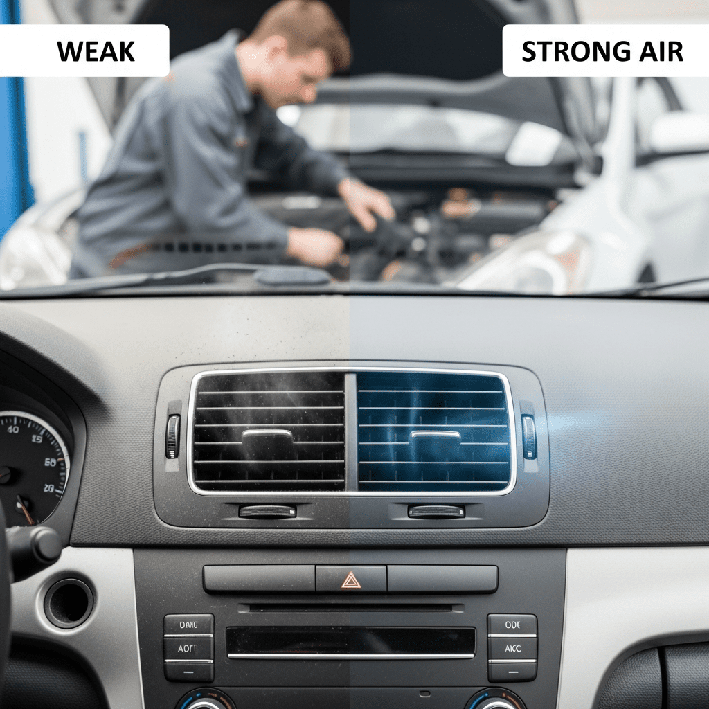 Penyebab Tiupan Udara AC Lemah dan Solusinya yang Efektif 2 create a high quality featured image for a blog po 1775954265