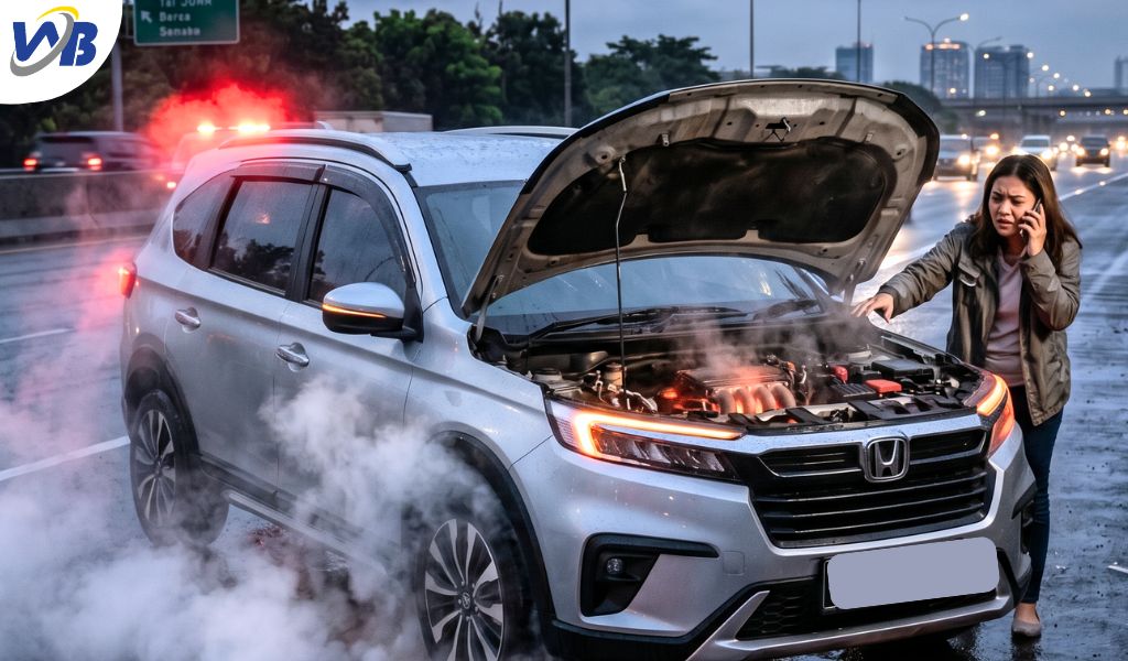 CVT mobil Honda BRV Overheat