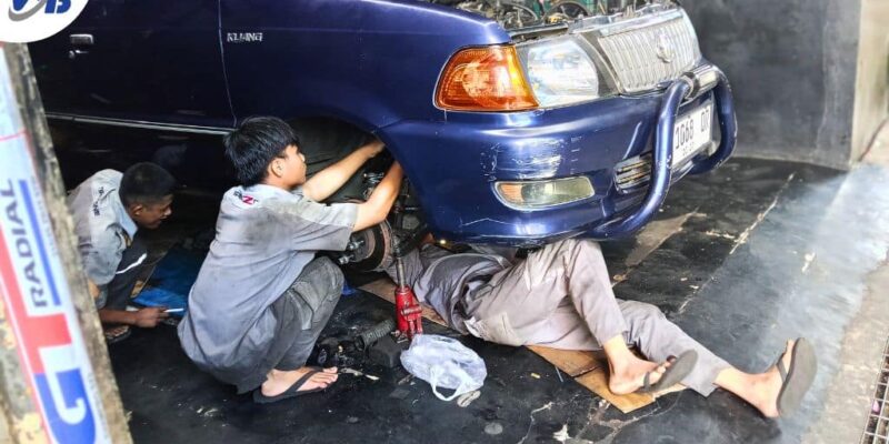 pembakaran mesin bensin tidak sempurna