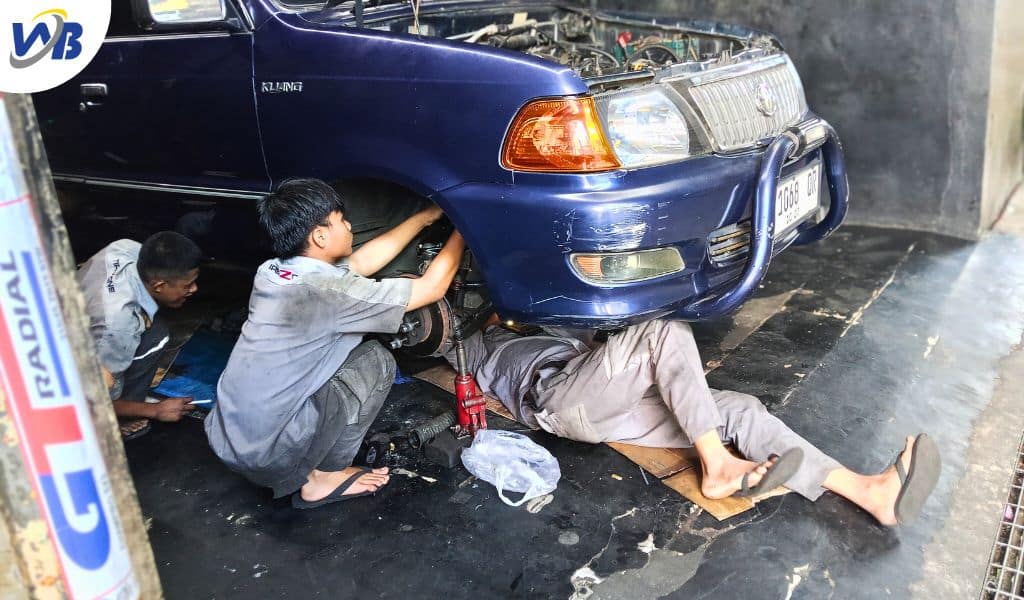 pembakaran mesin bensin tidak sempurna