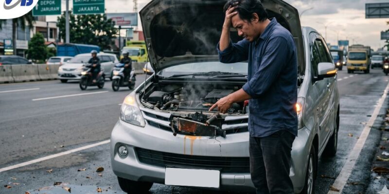 Tanda Radiator Mobil Rusak